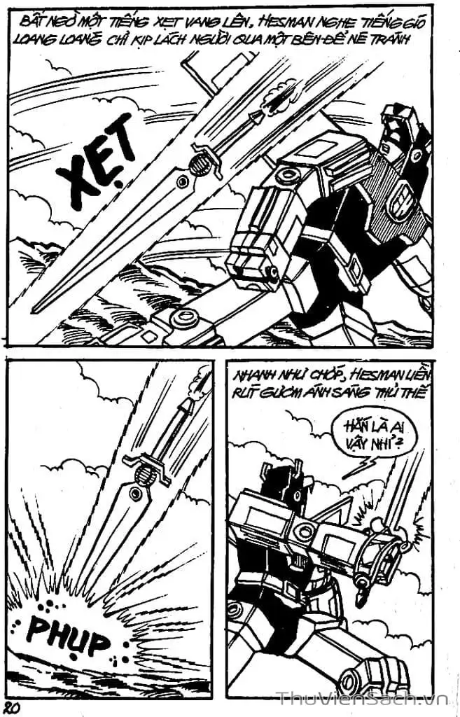 Truyện Tranh Dũng Sĩ Hesman trang 4