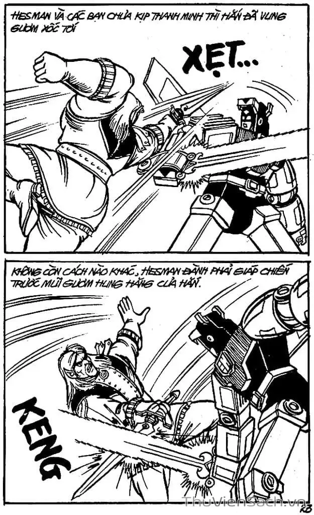 Truyện Tranh Dũng Sĩ Hesman trang 4