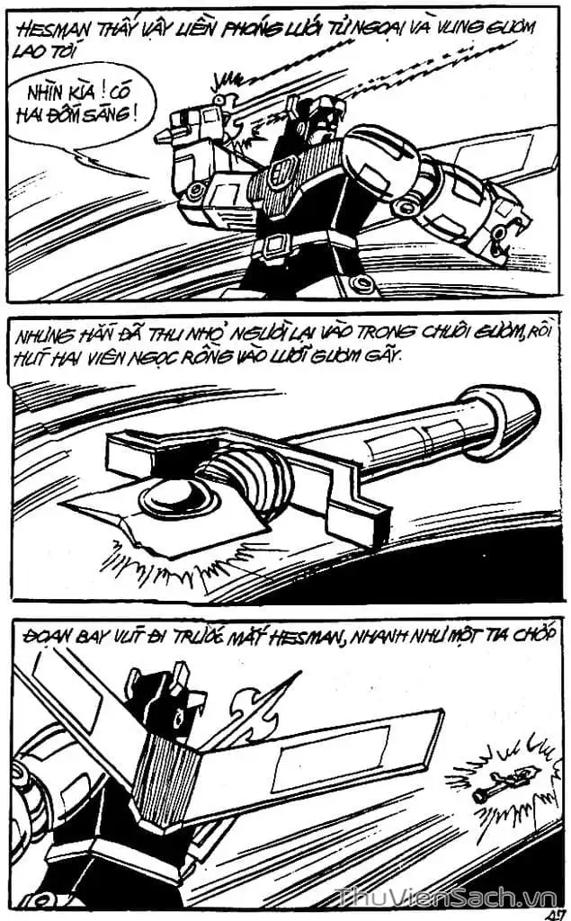 Truyện Tranh Dũng Sĩ Hesman trang 4