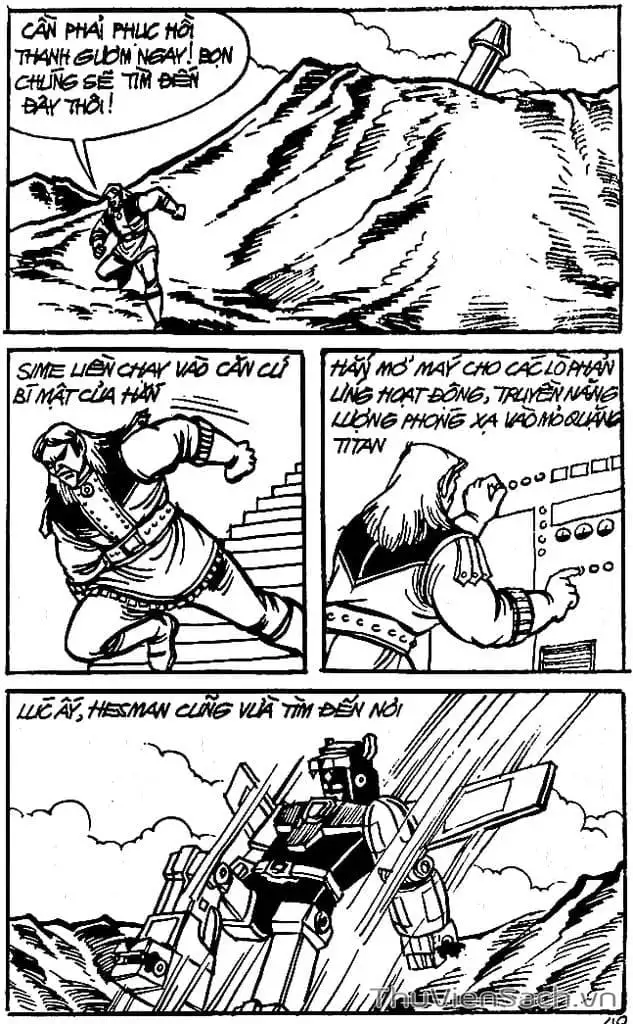 Truyện Tranh Dũng Sĩ Hesman trang 4
