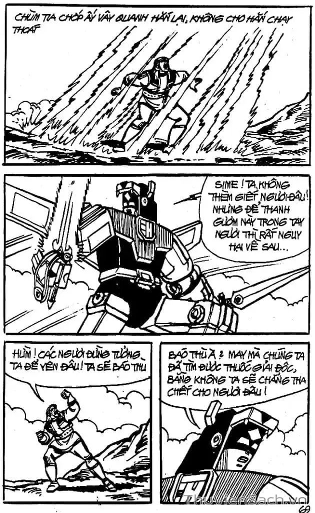 Truyện Tranh Dũng Sĩ Hesman trang 4