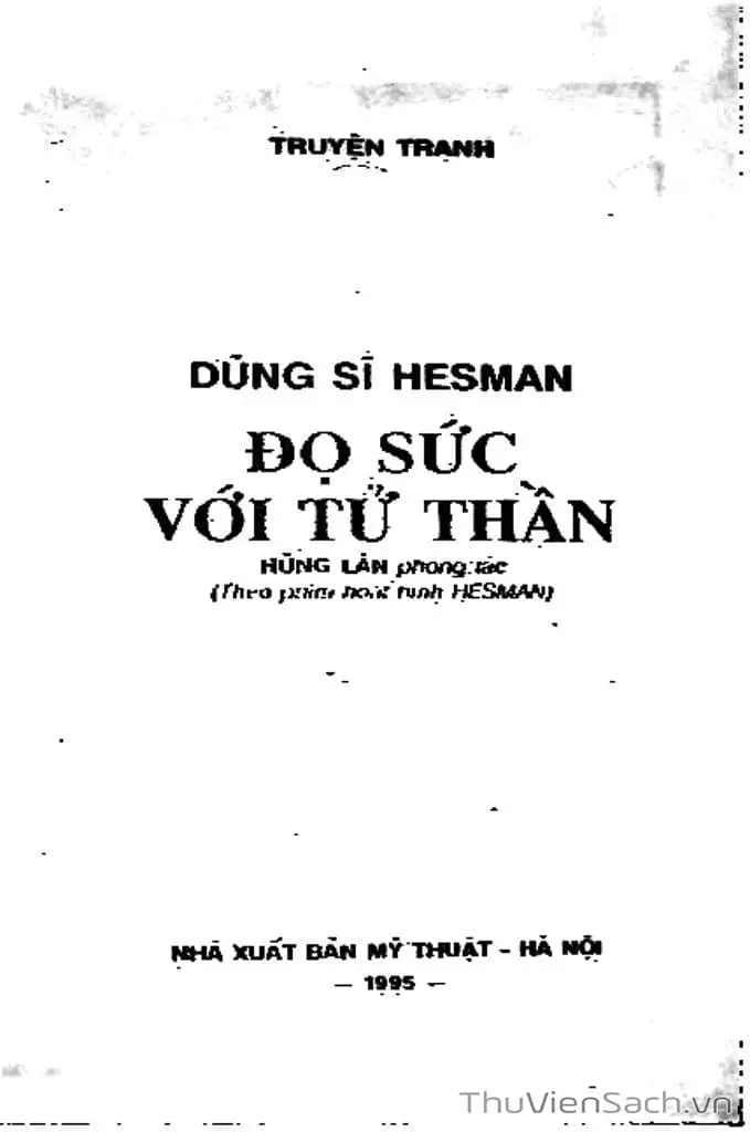 Truyện Tranh Dũng Sĩ Hesman trang 4
