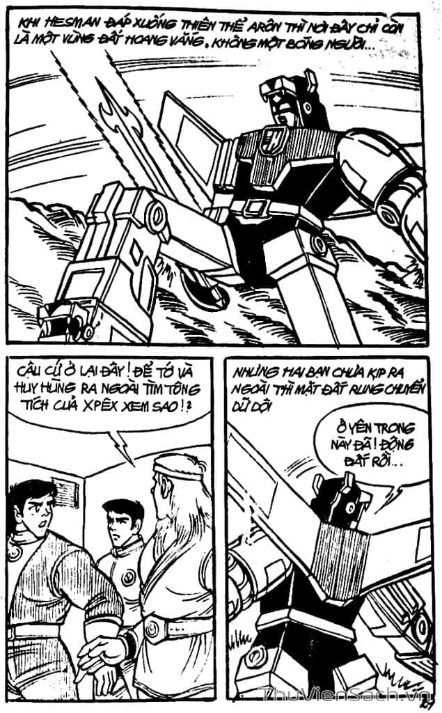 Truyện Tranh Dũng Sĩ Hesman trang 4