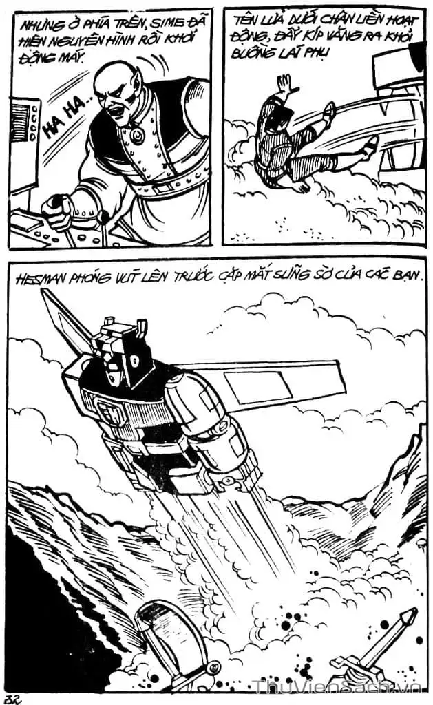 Truyện Tranh Dũng Sĩ Hesman trang 4