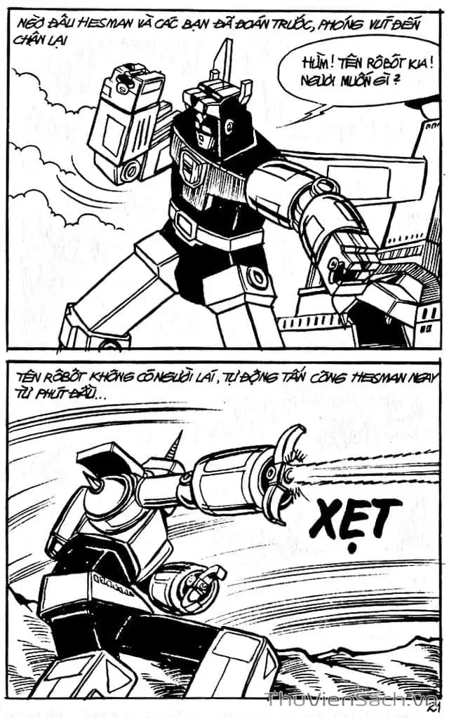 Truyện Tranh Dũng Sĩ Hesman trang 4