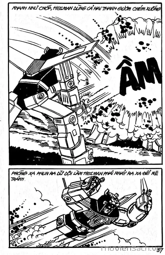 Truyện Tranh Dũng Sĩ Hesman trang 4