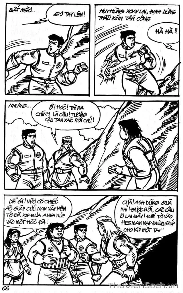 Truyện Tranh Dũng Sĩ Hesman trang 4