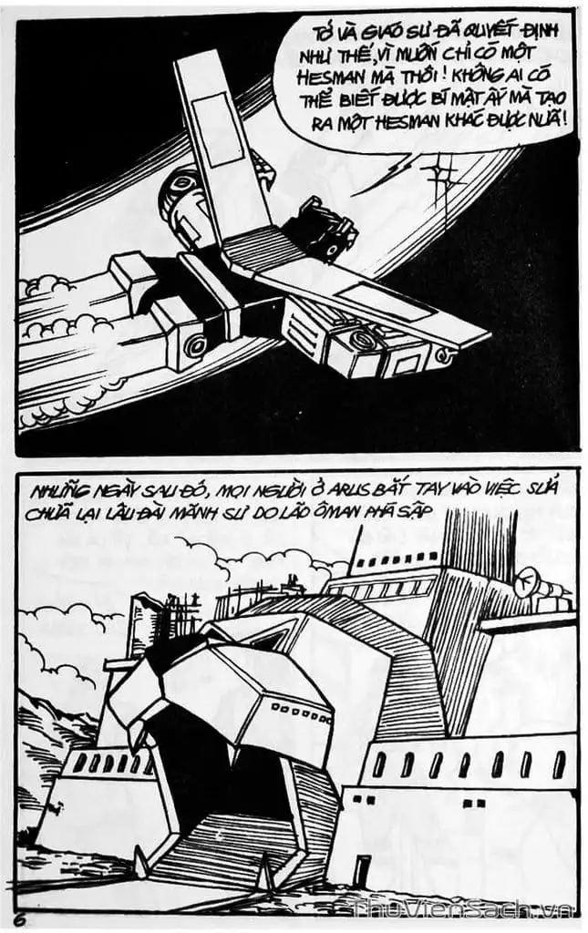 Truyện Tranh Dũng Sĩ Hesman trang 4