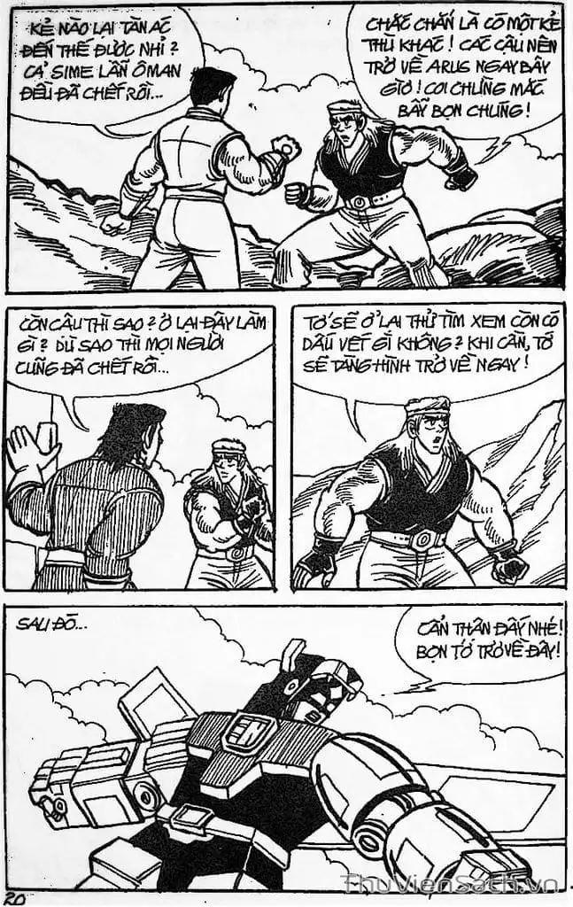 Truyện Tranh Dũng Sĩ Hesman trang 4