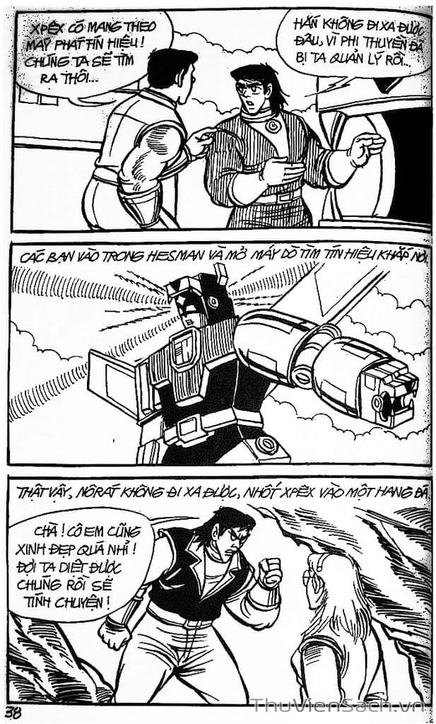 Truyện Tranh Dũng Sĩ Hesman trang 4