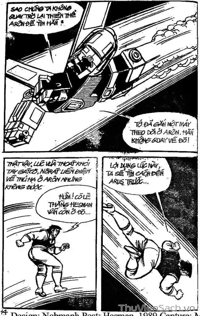 Truyện Tranh Dũng Sĩ Hesman trang 4