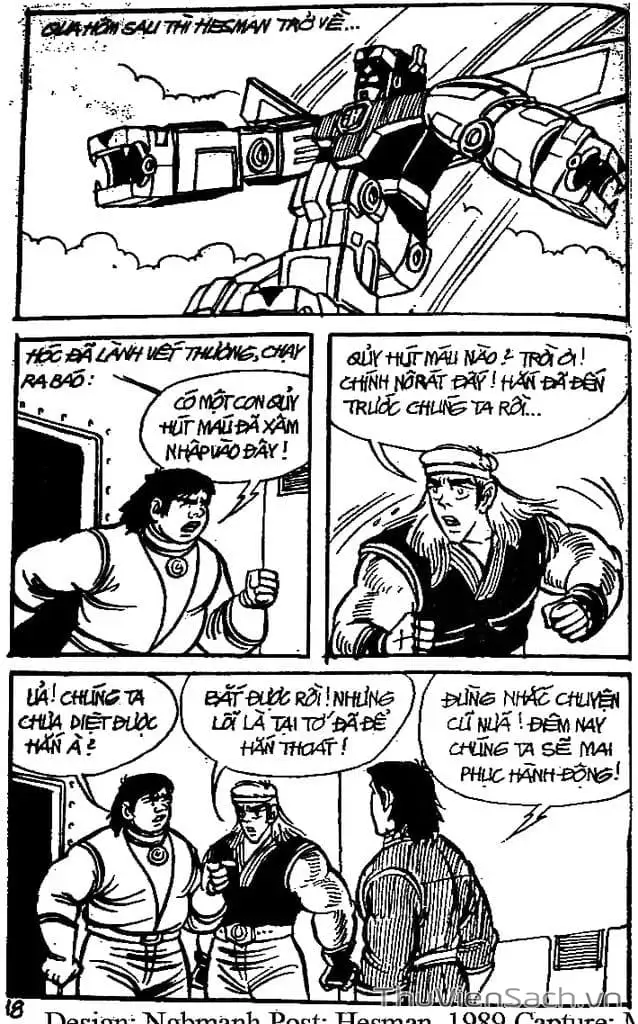 Truyện Tranh Dũng Sĩ Hesman trang 4