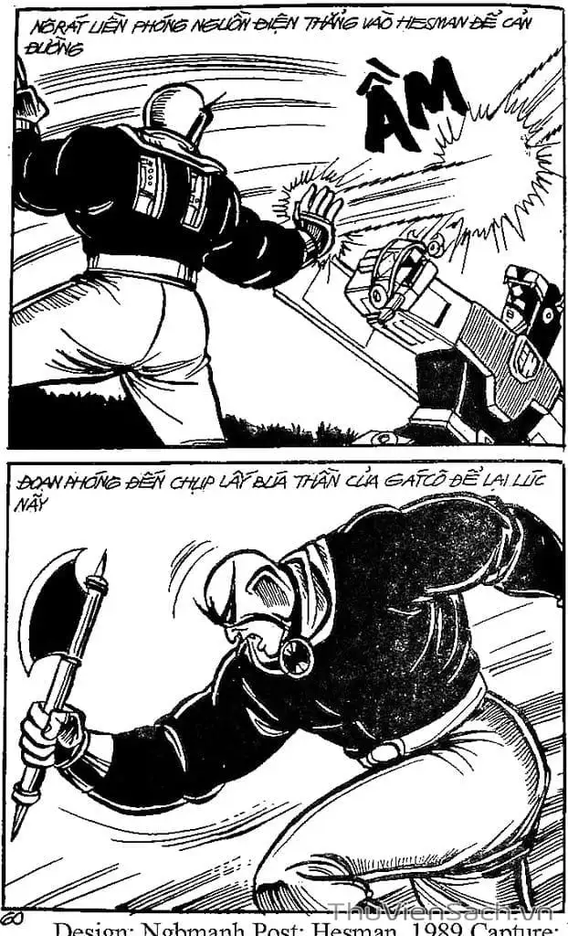 Truyện Tranh Dũng Sĩ Hesman trang 4