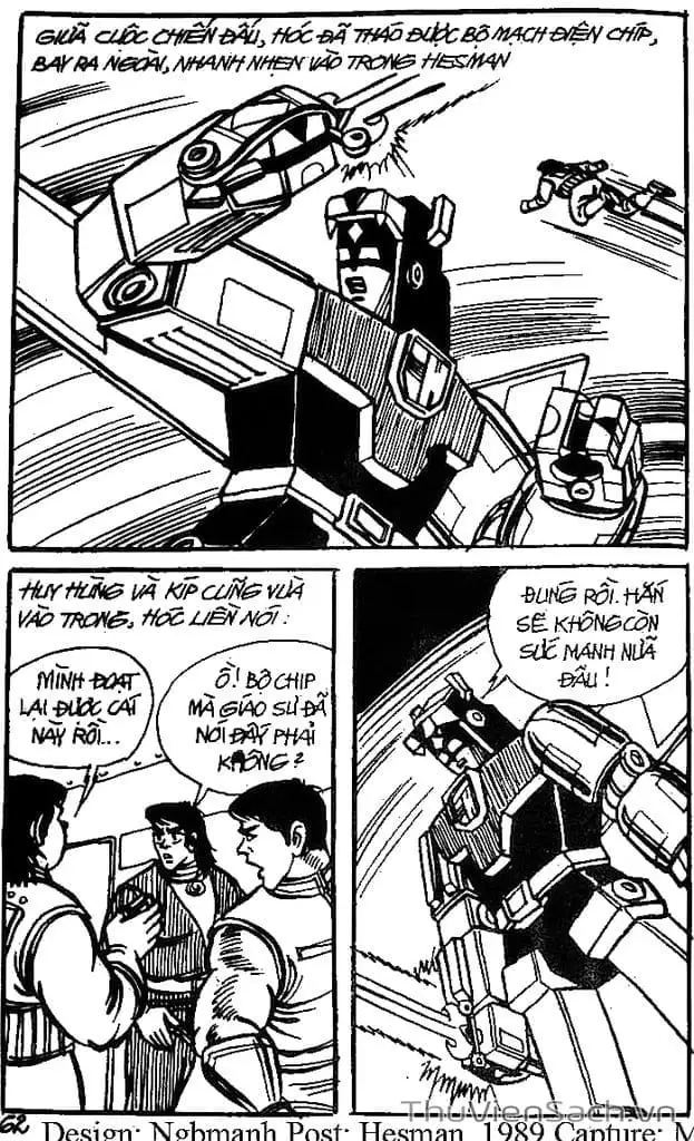 Truyện Tranh Dũng Sĩ Hesman trang 4