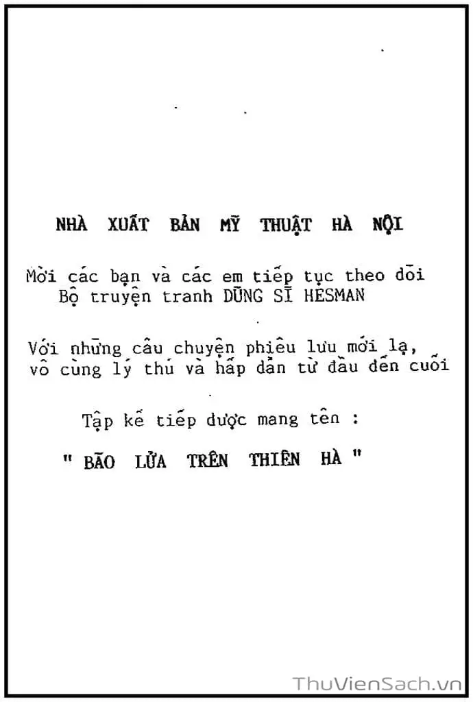 Truyện Tranh Dũng Sĩ Hesman trang 4