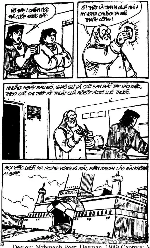 Truyện Tranh Dũng Sĩ Hesman trang 4