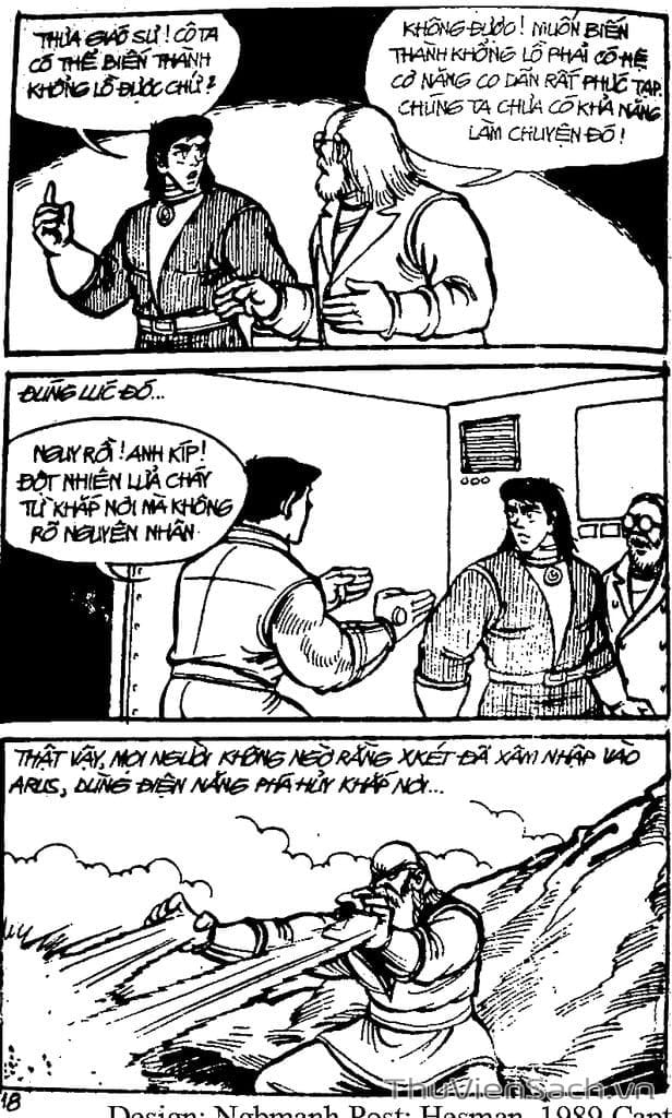 Truyện Tranh Dũng Sĩ Hesman trang 4
