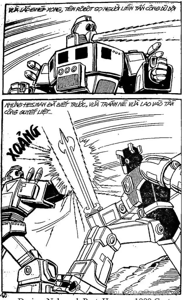 Truyện Tranh Dũng Sĩ Hesman trang 4