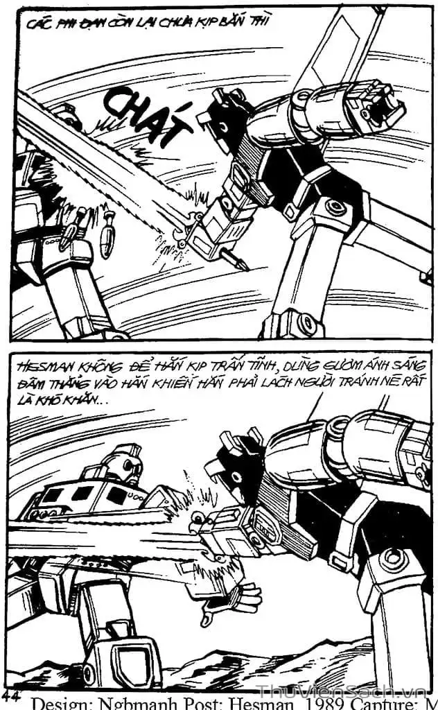Truyện Tranh Dũng Sĩ Hesman trang 4