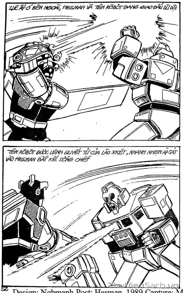 Truyện Tranh Dũng Sĩ Hesman trang 4