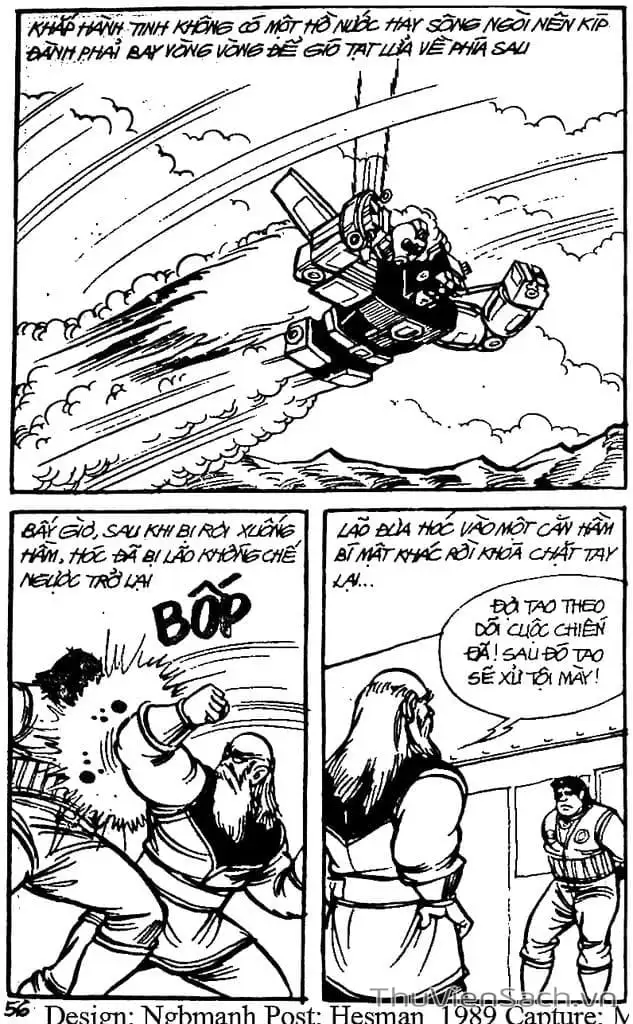 Truyện Tranh Dũng Sĩ Hesman trang 4
