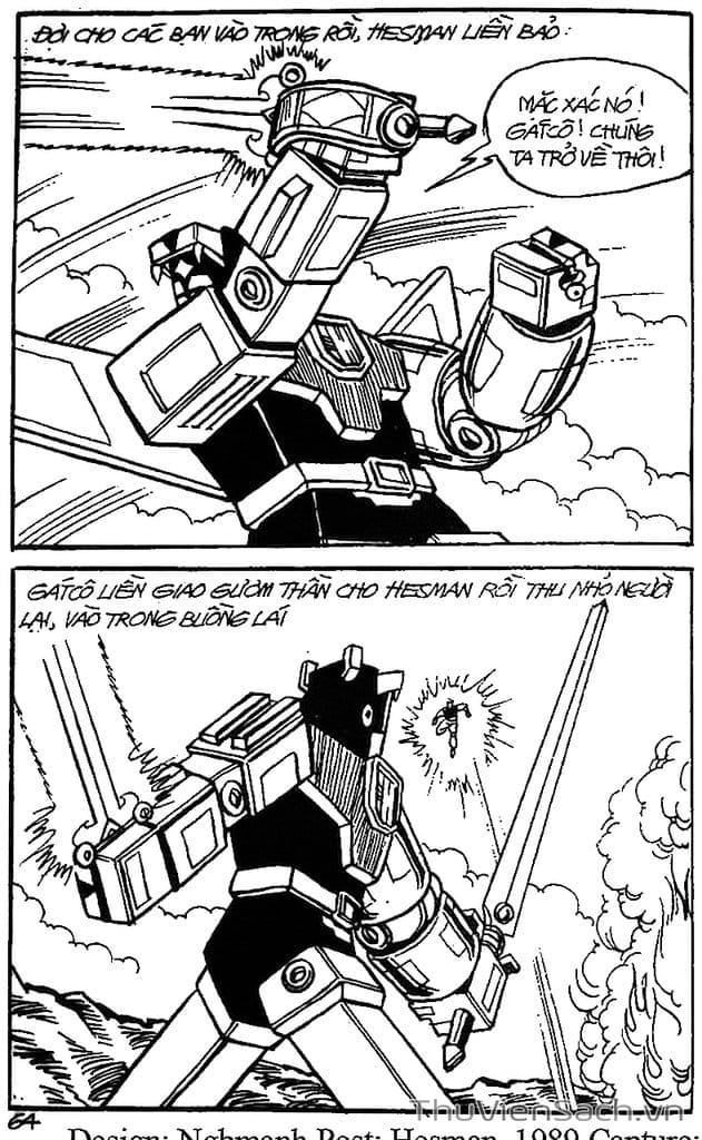 Truyện Tranh Dũng Sĩ Hesman trang 4