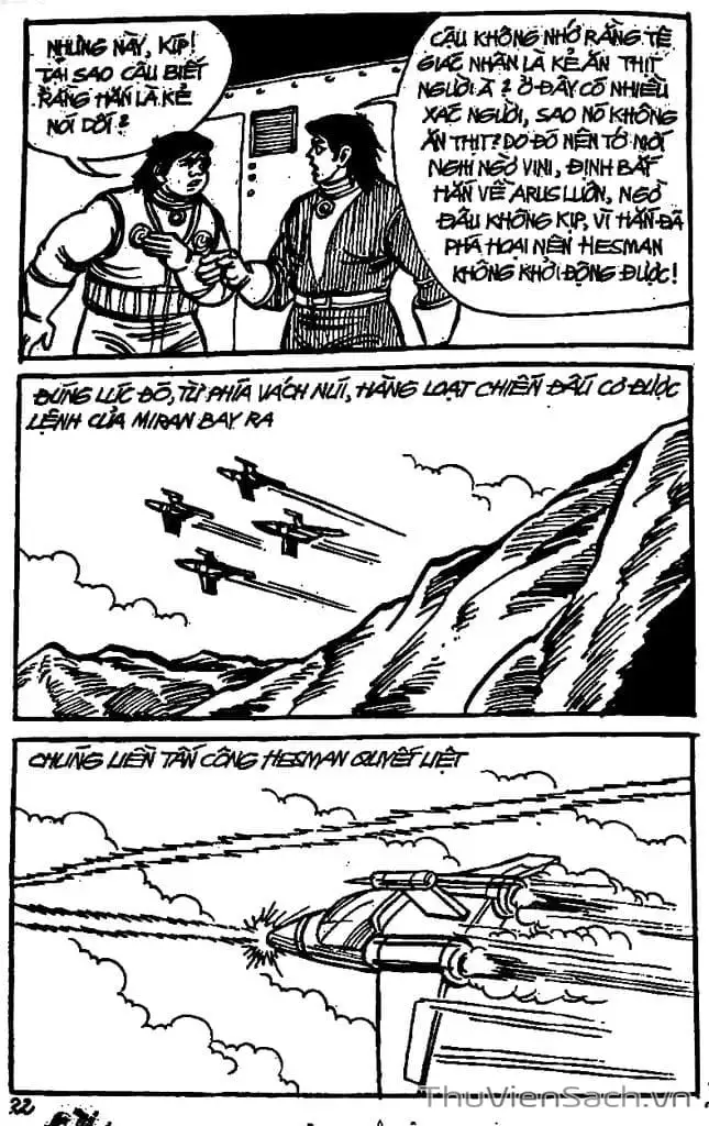 Truyện Tranh Dũng Sĩ Hesman trang 4