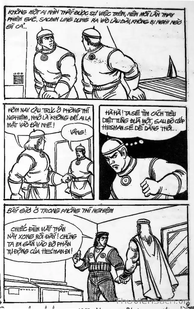 Truyện Tranh Dũng Sĩ Hesman trang 4