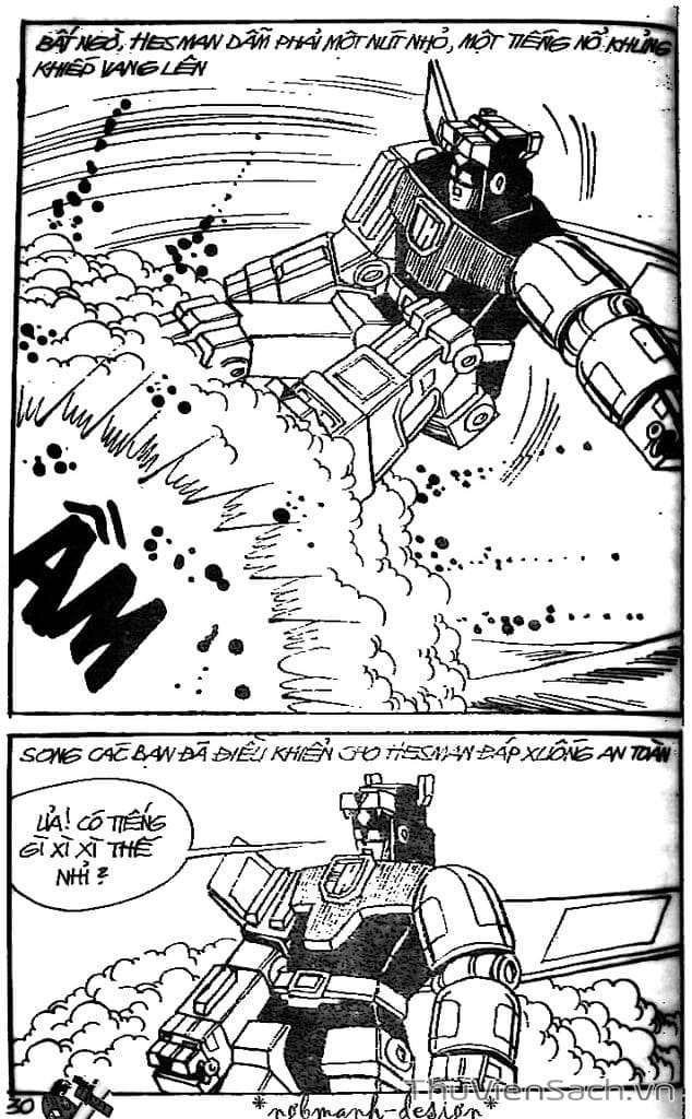 Truyện Tranh Dũng Sĩ Hesman trang 4