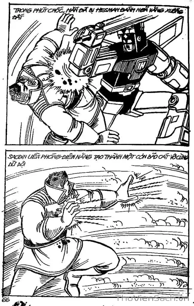 Truyện Tranh Dũng Sĩ Hesman trang 4