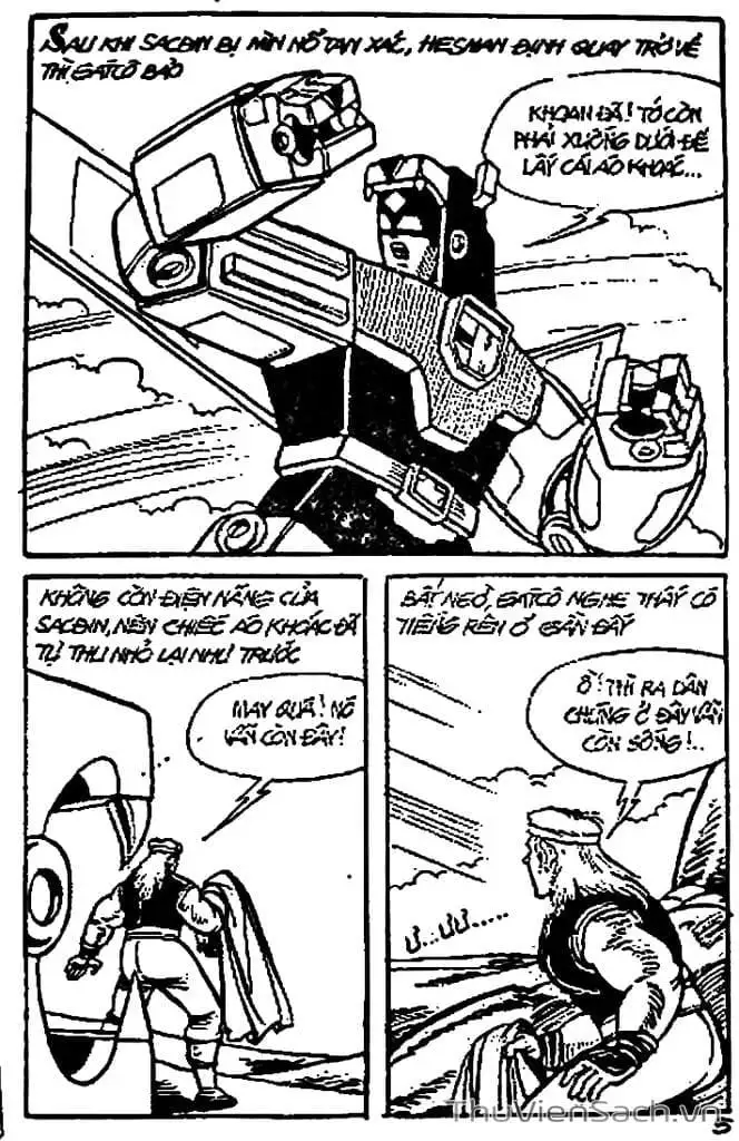 Truyện Tranh Dũng Sĩ Hesman trang 4