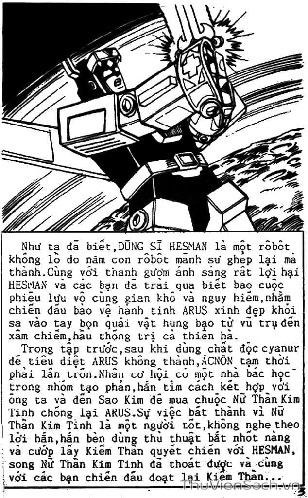 Truyện Tranh Dũng Sĩ Hesman trang 4