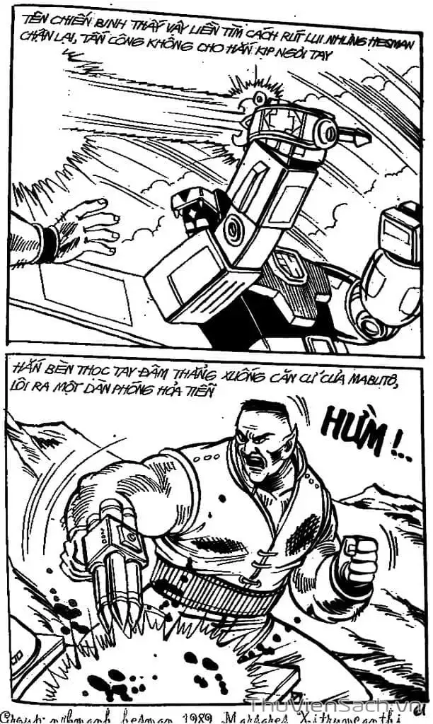 Truyện Tranh Dũng Sĩ Hesman trang 4