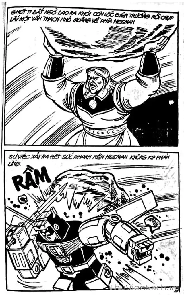 Truyện Tranh Dũng Sĩ Hesman trang 4