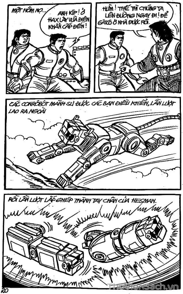Truyện Tranh Dũng Sĩ Hesman trang 4