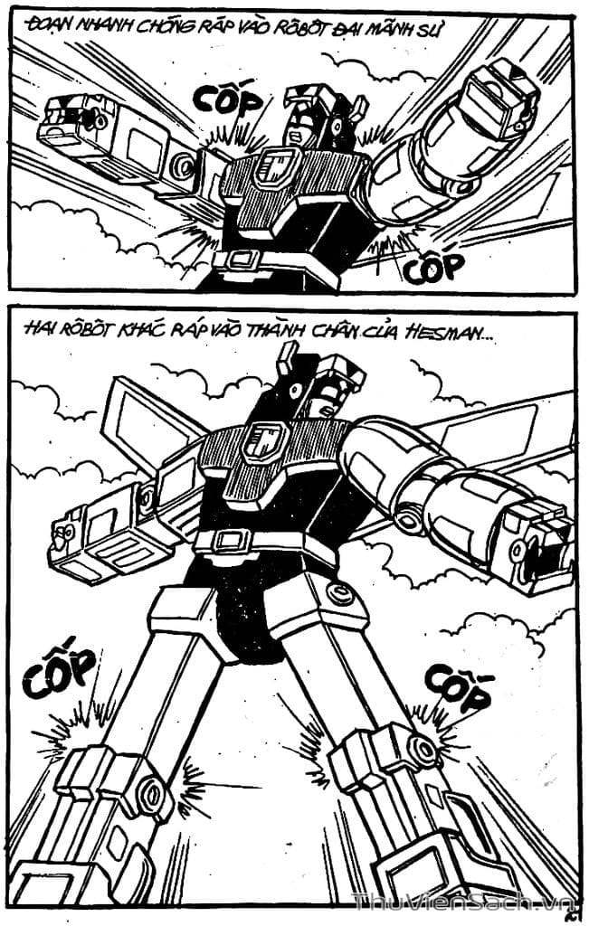 Truyện Tranh Dũng Sĩ Hesman trang 4
