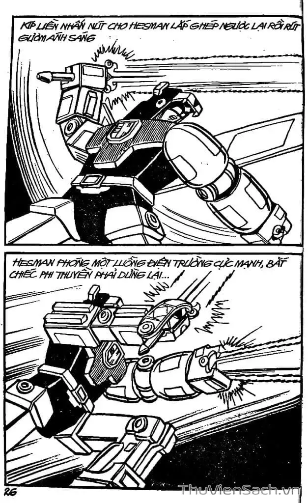 Truyện Tranh Dũng Sĩ Hesman trang 4