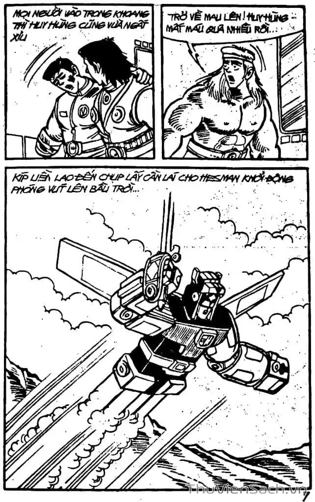 Truyện Tranh Dũng Sĩ Hesman trang 4