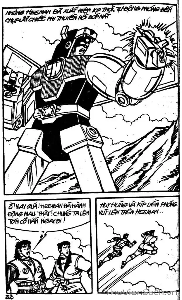 Truyện Tranh Dũng Sĩ Hesman trang 4