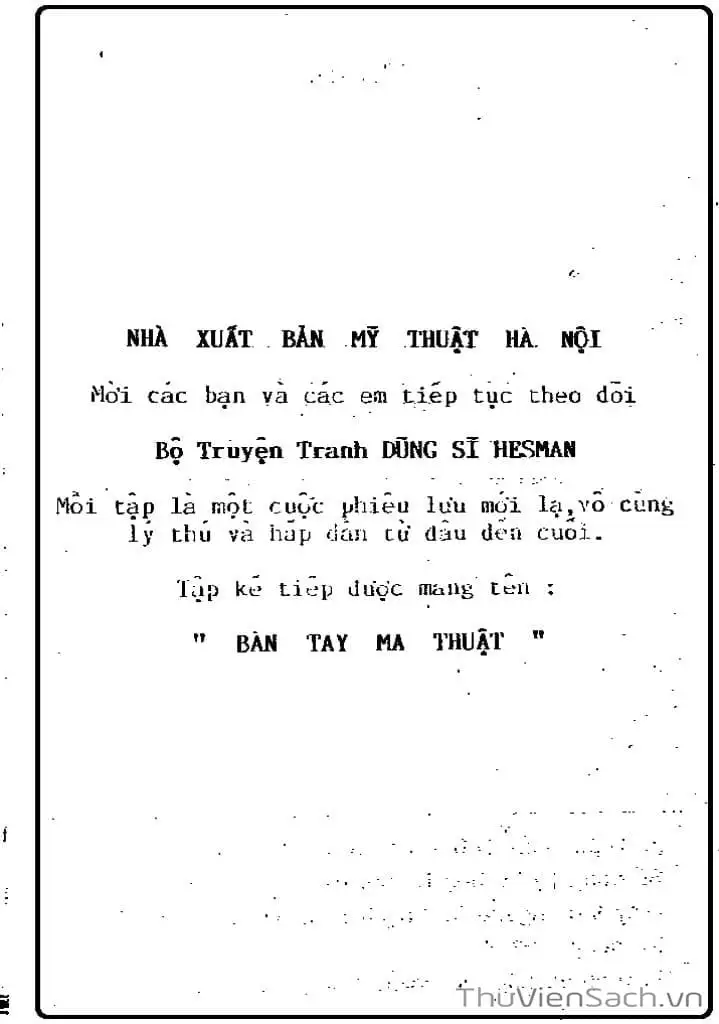Truyện Tranh Dũng Sĩ Hesman trang 4