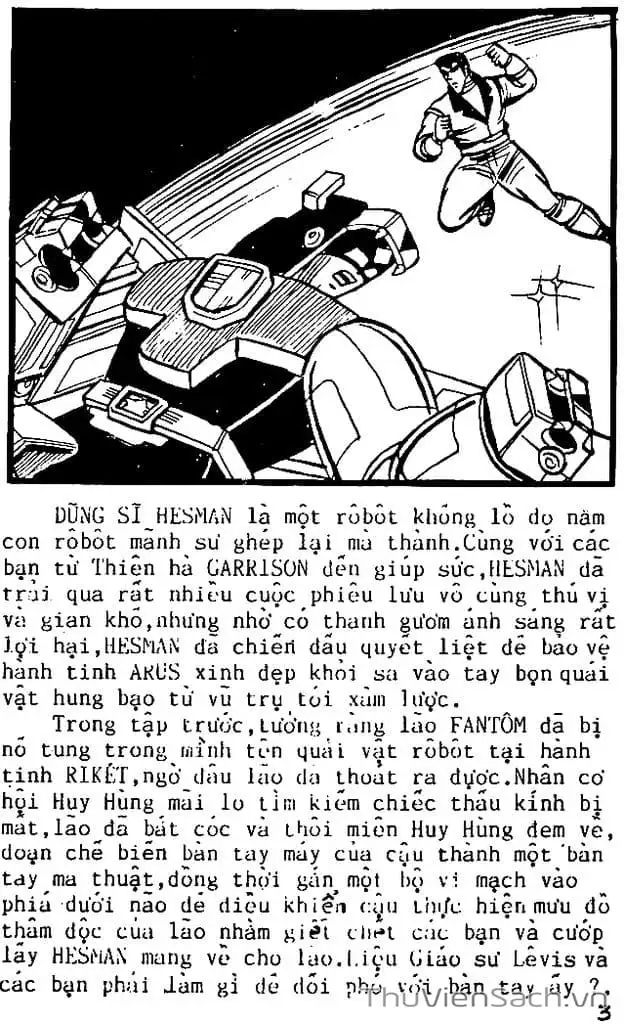 Truyện Tranh Dũng Sĩ Hesman trang 4