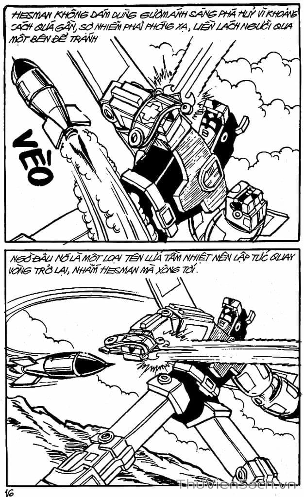 Truyện Tranh Dũng Sĩ Hesman trang 4