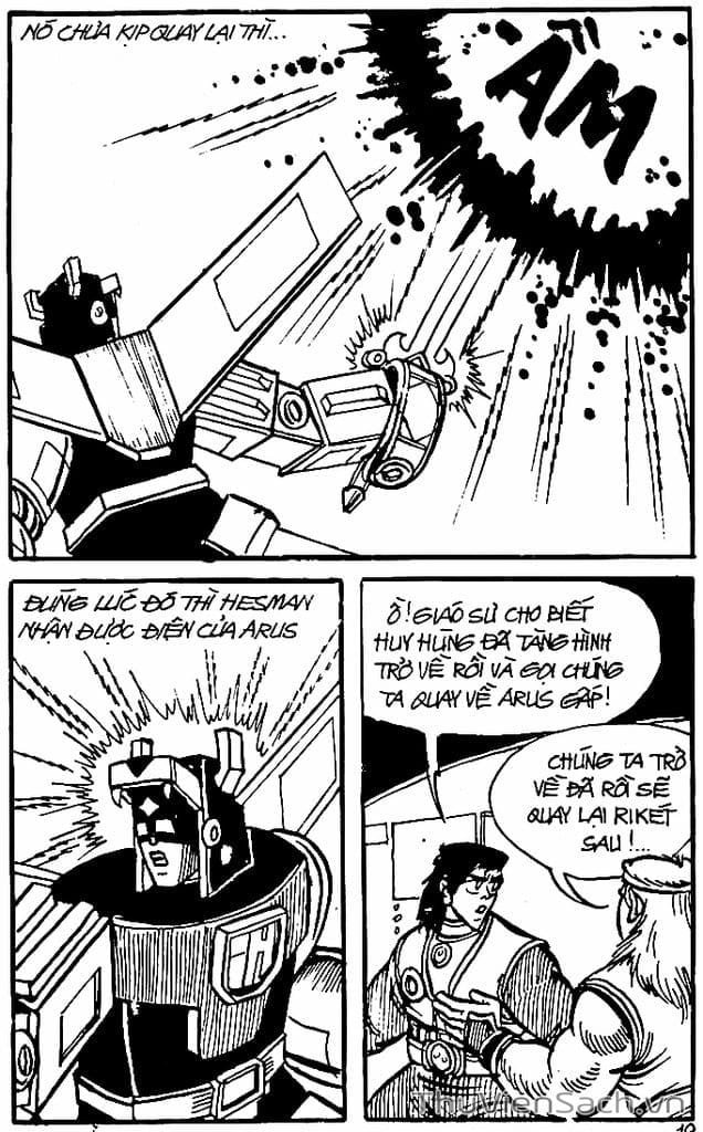 Truyện Tranh Dũng Sĩ Hesman trang 4