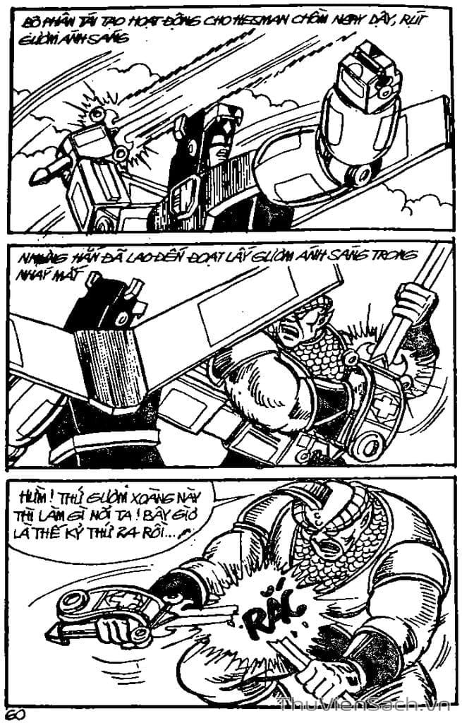 Truyện Tranh Dũng Sĩ Hesman trang 4