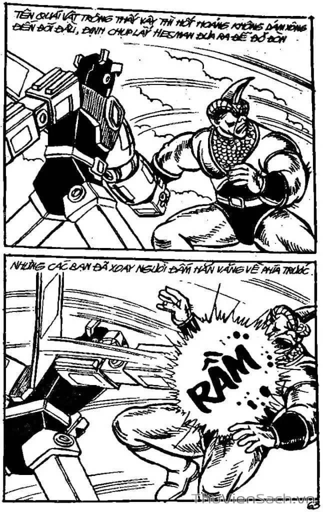 Truyện Tranh Dũng Sĩ Hesman trang 4