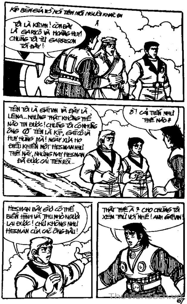 Truyện Tranh Dũng Sĩ Hesman trang 4