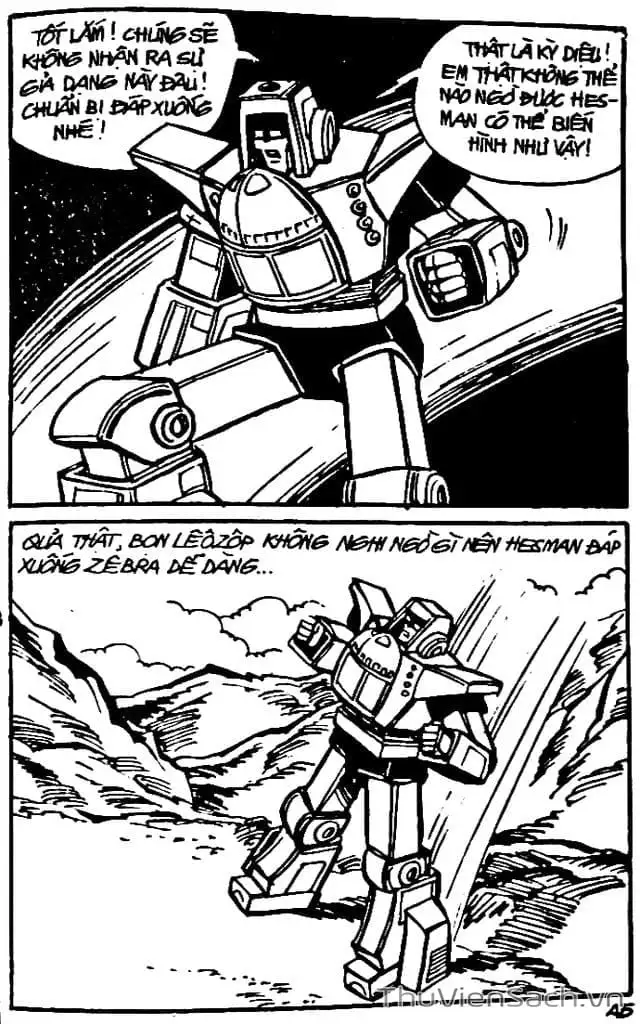 Truyện Tranh Dũng Sĩ Hesman trang 4