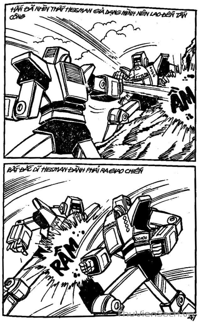 Truyện Tranh Dũng Sĩ Hesman trang 4