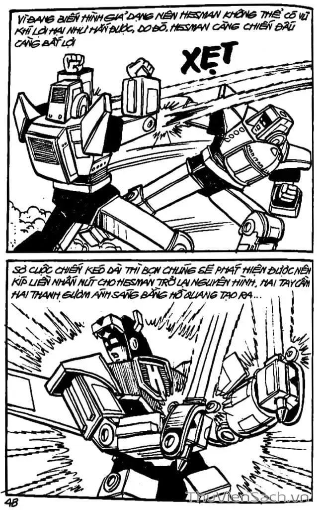 Truyện Tranh Dũng Sĩ Hesman trang 4