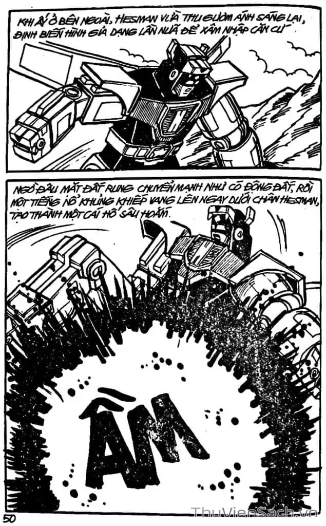 Truyện Tranh Dũng Sĩ Hesman trang 4
